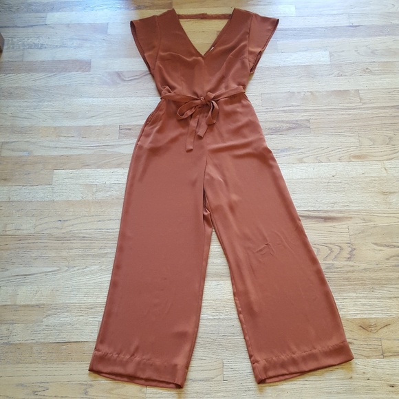 burnt orange jumpsuit target